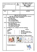 Bài kiểm tra Học kỳ I môn Khoa học Lớp 4 - Năm học 2018-2019 - Trường Tiểu học Trần Quang Khải (Có đáp án)